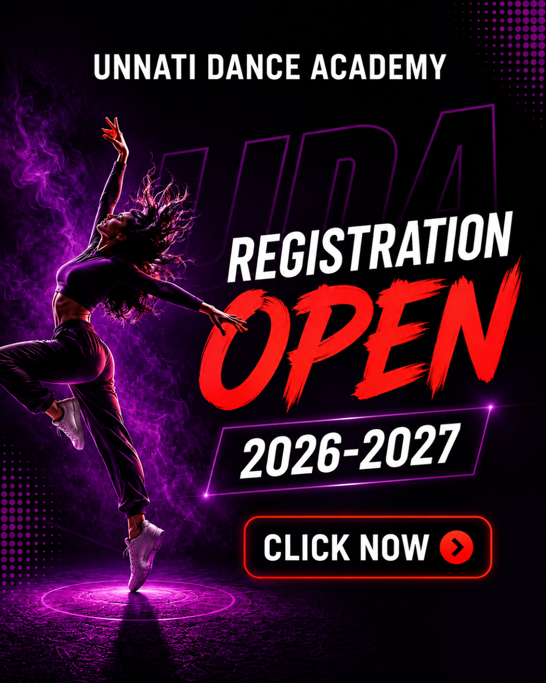 Unnati Dance Academy Registration
